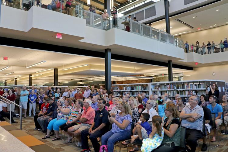 Residents turn out as city opens library News