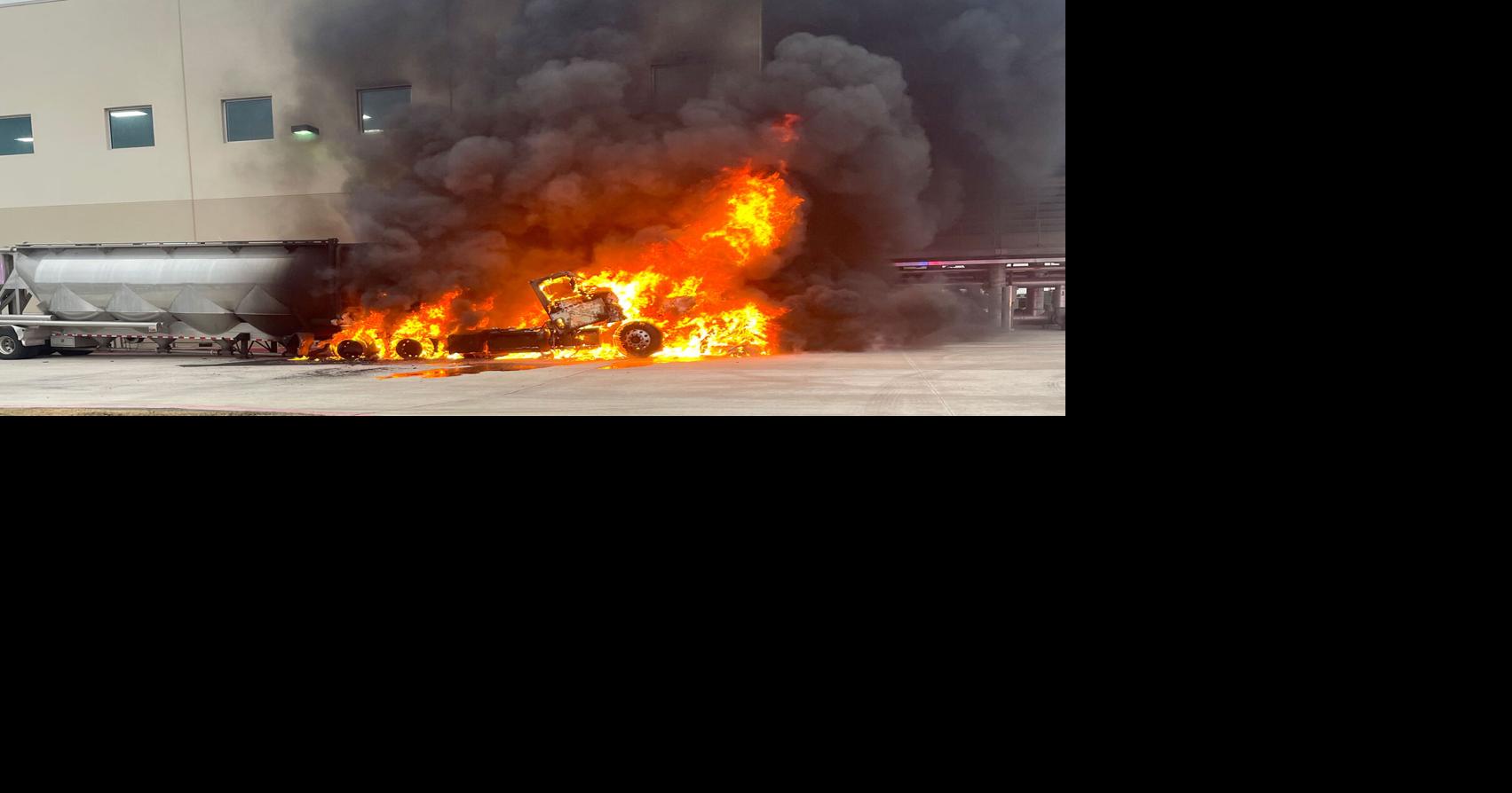 Fire destroys truck at water bottling plant | News ...