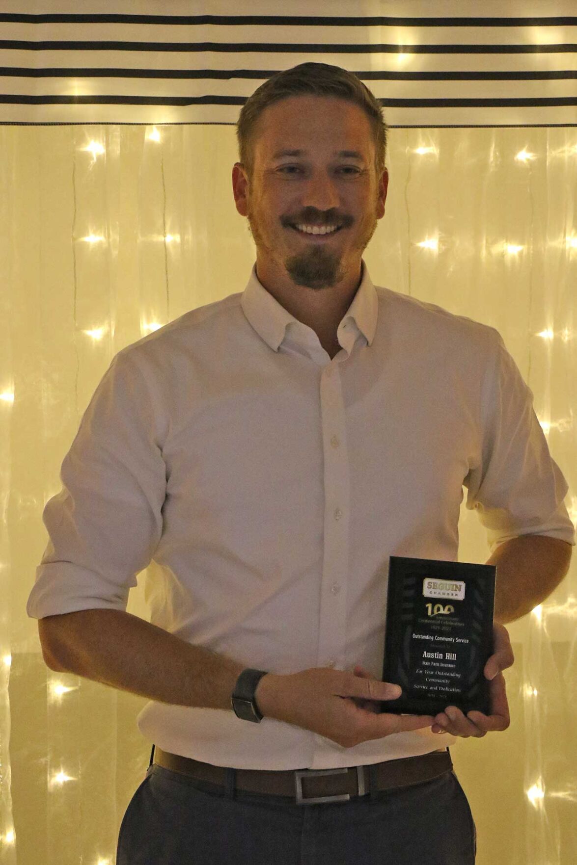 Seguin Chamber of Commerce outgoing board member recognition