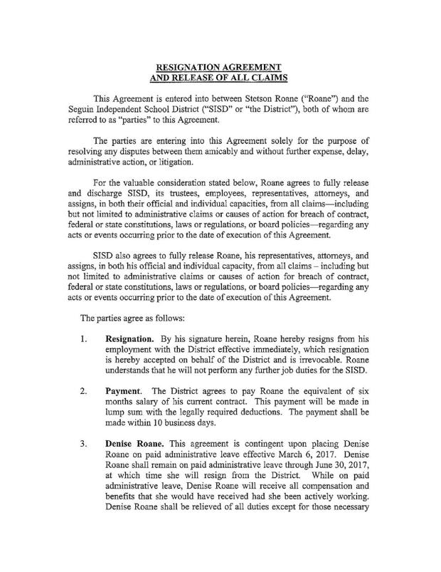 resignation rules