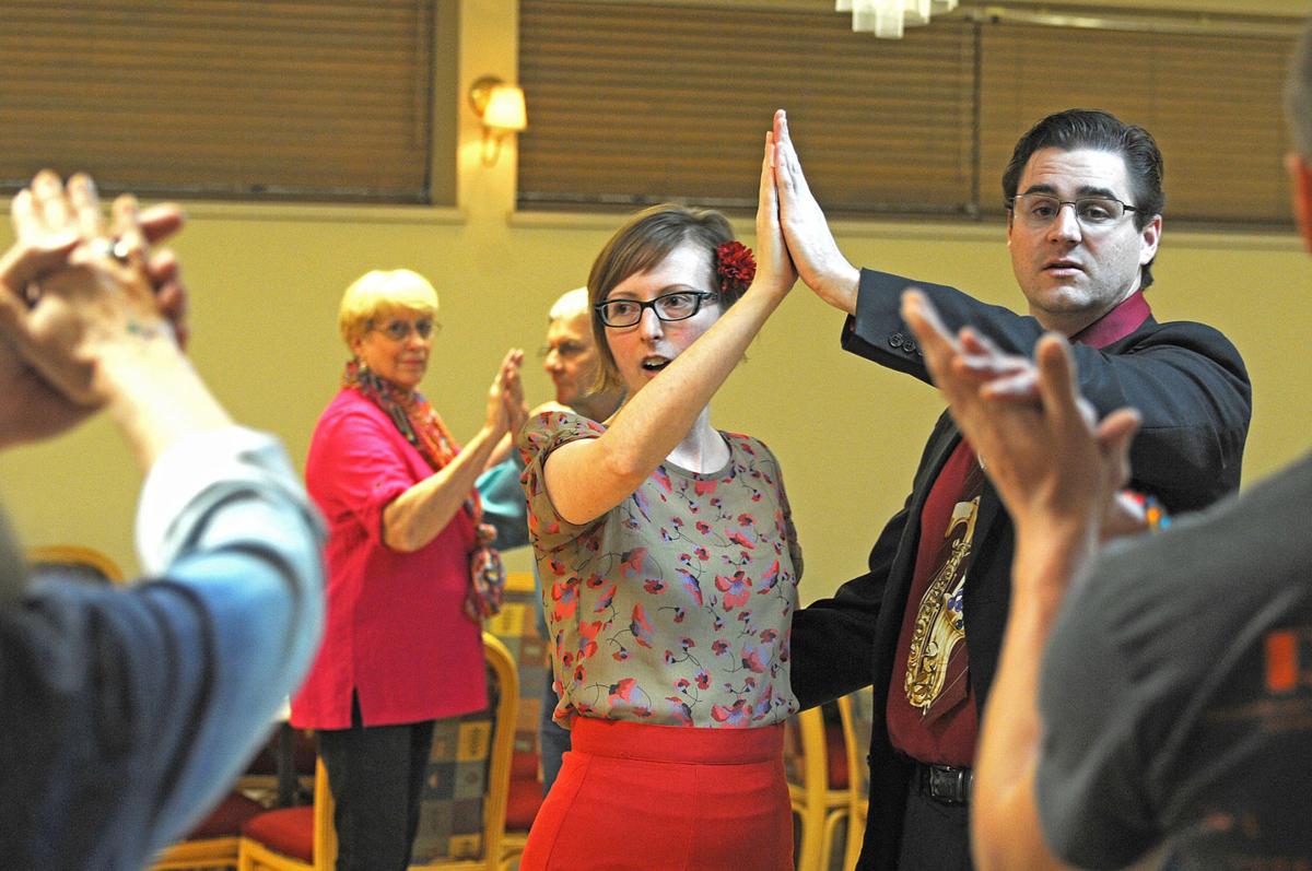 Locals Turn Out For Swing Dancing Class At Silver Center