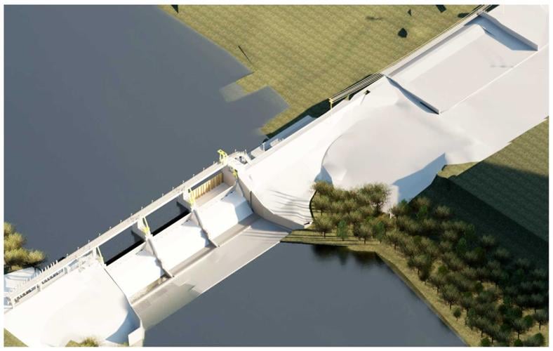 Construction work begins on Lake Dunlap dam News