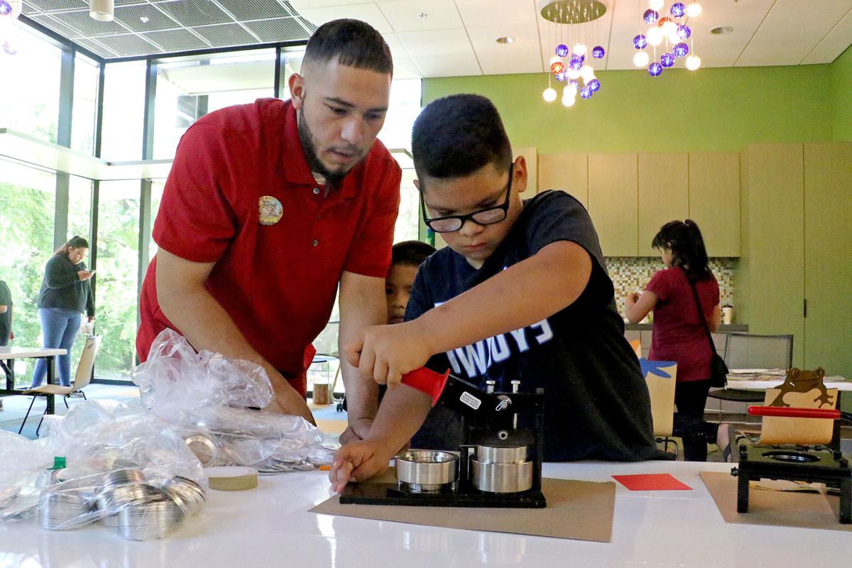 SUPER FUN Kids turn out for librarys free comic book event