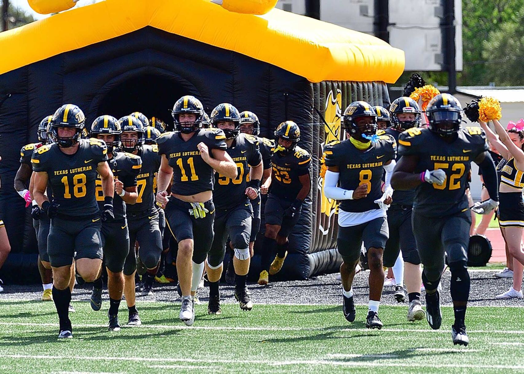 TLU football fields 19 on academic team Sports