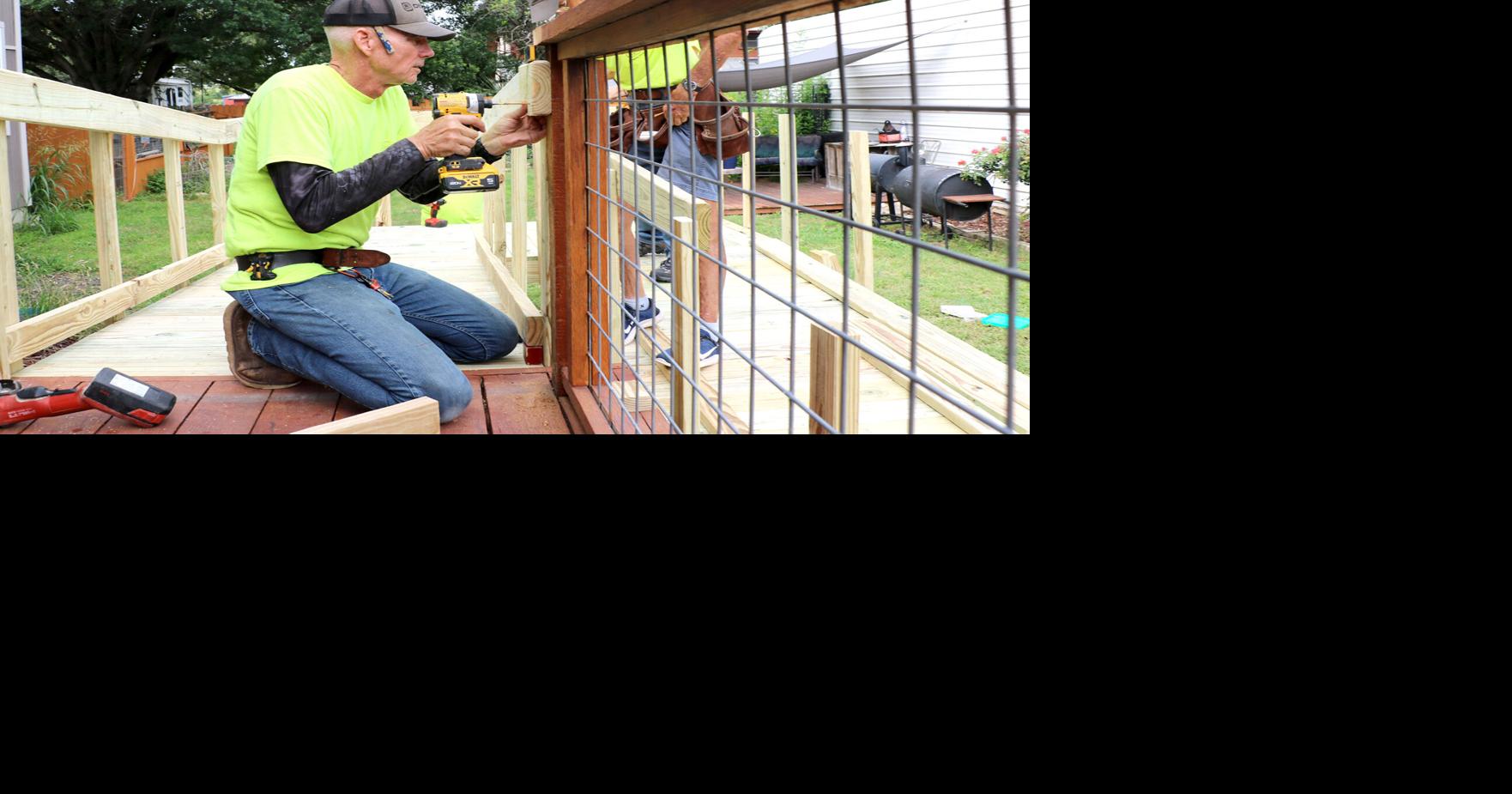 Volunteers build 100th Texas Ramp Project ramp in Guadalupe County