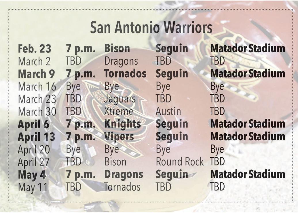 San Antonio football team finds home in Matador Stadium | News | seguingazette.com