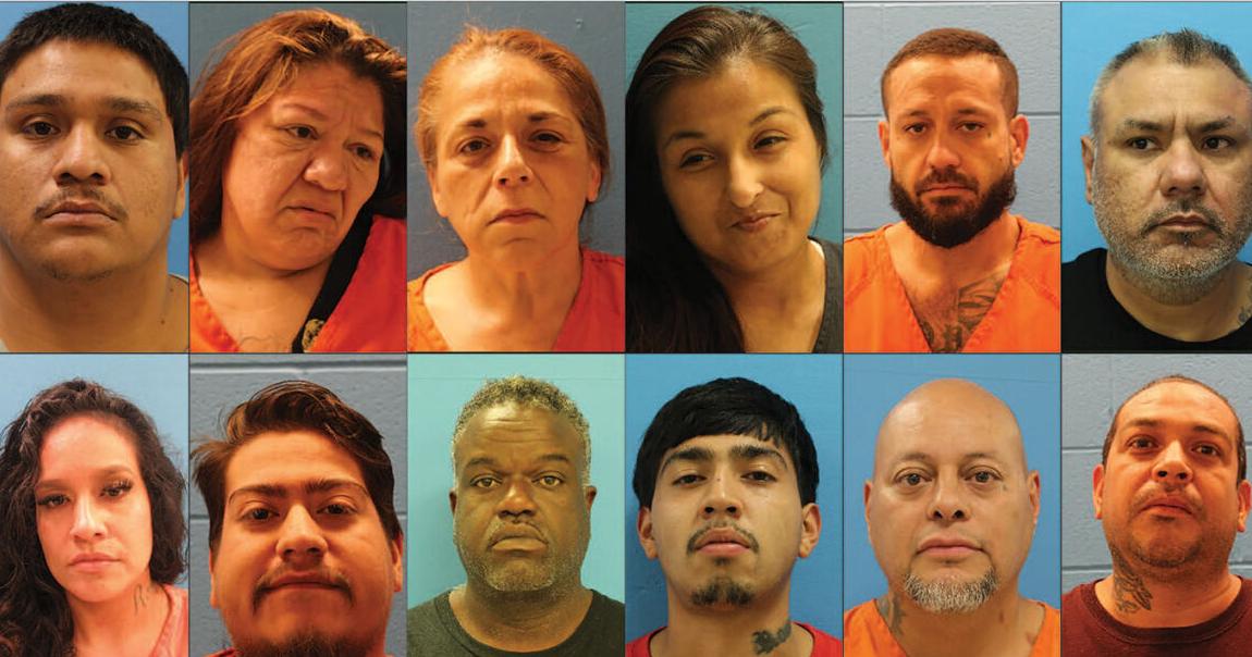 Guadalupe County narcotics warrant round up resulted in 32 arrests