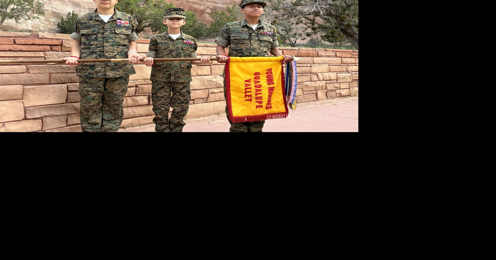 Guadalupe County Young Marines take historical trip to Arizona, honor Navajo Code Talkers