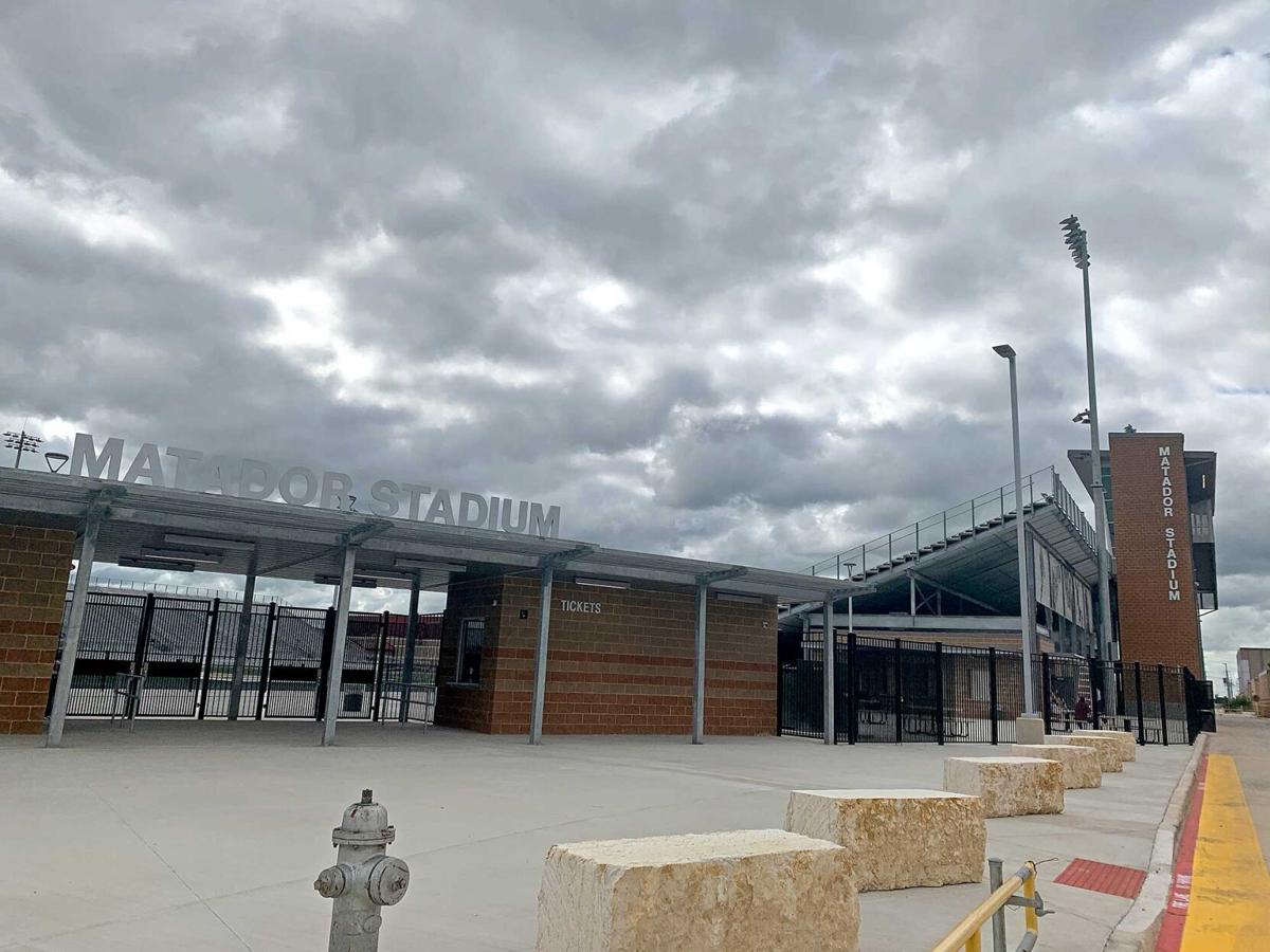 Fans flock to the newlybuilt Matador Stadium for the first game of the