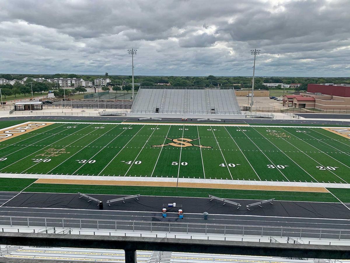 Fans flock to the newlybuilt Matador Stadium for the first game of the