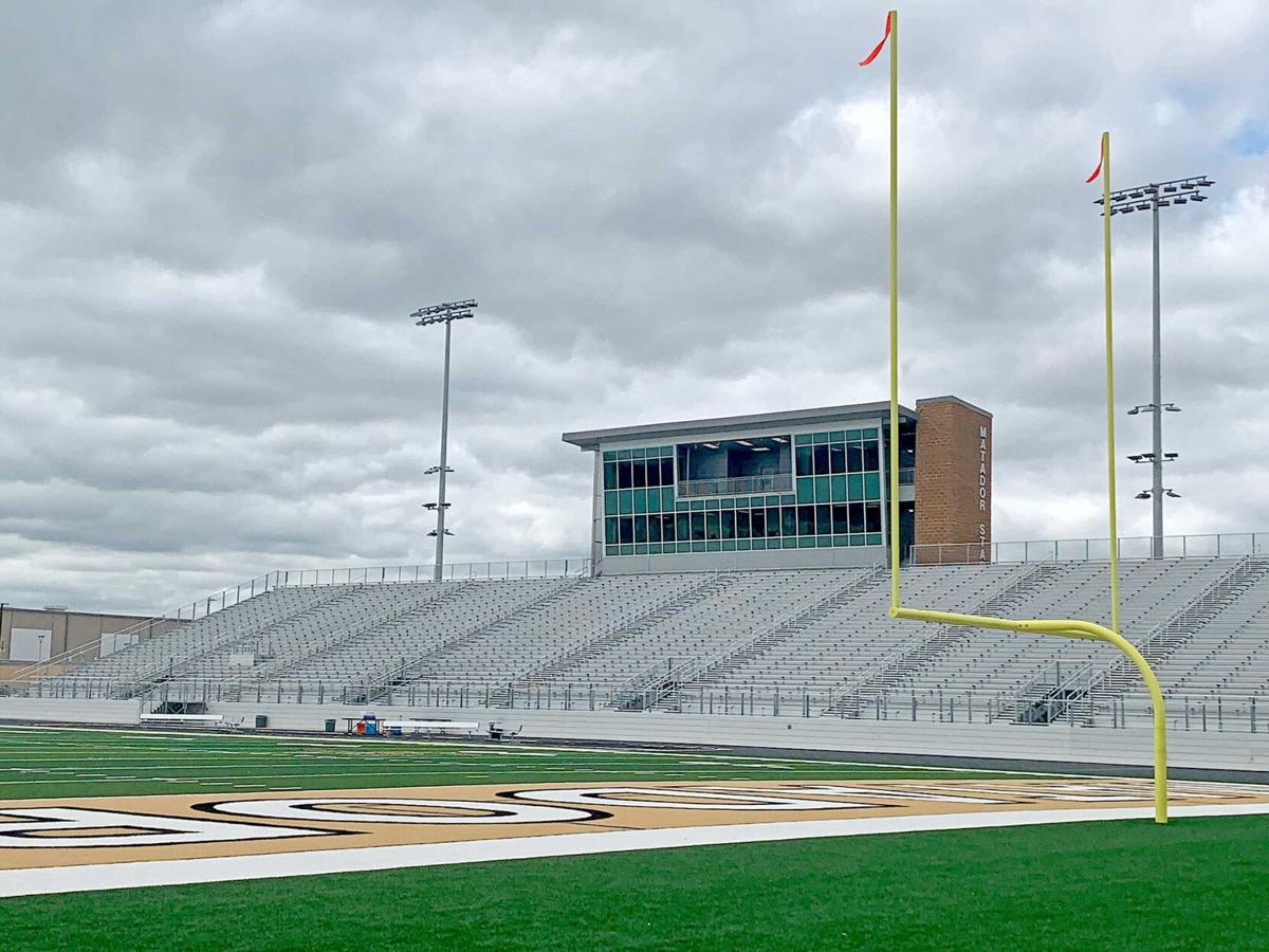 Fans flock to the newlybuilt Matador Stadium for the first game of the