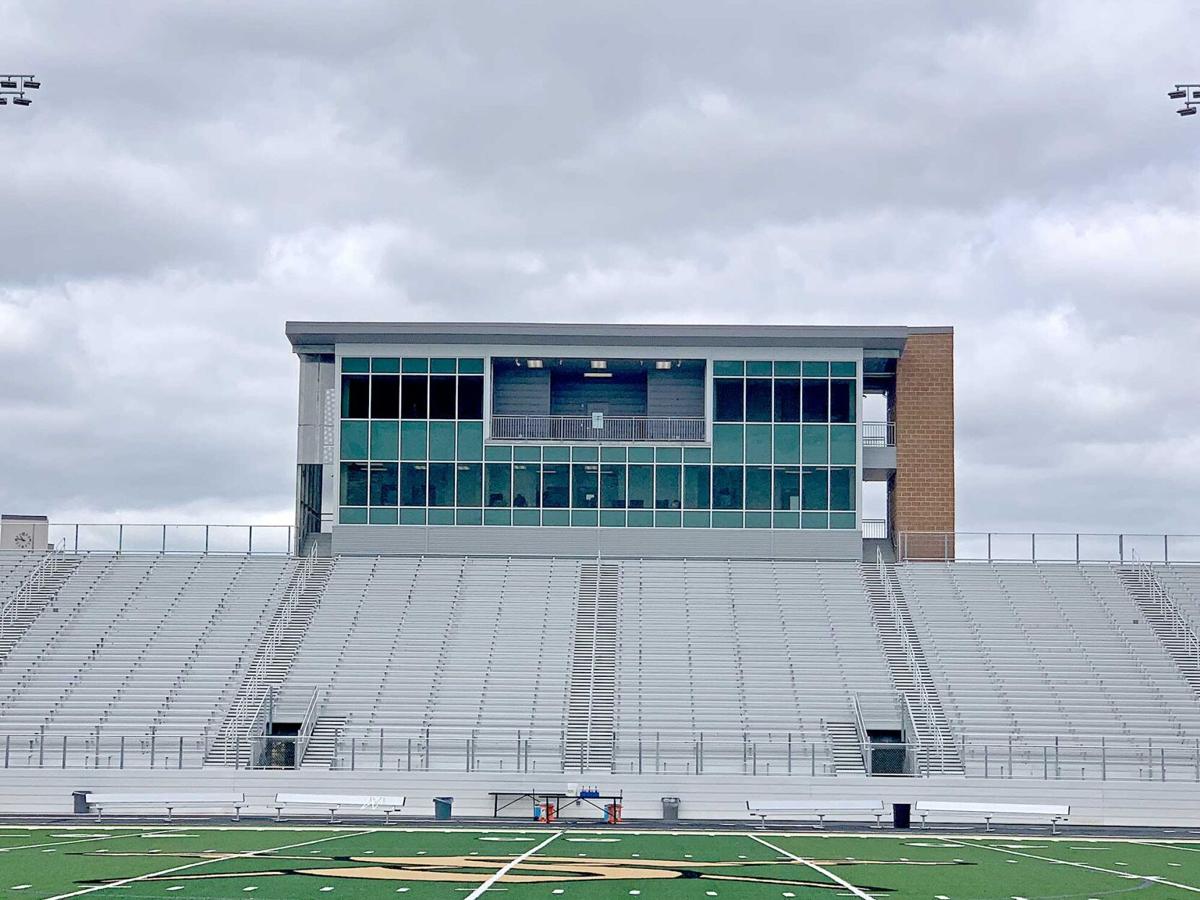 Fans flock to the newlybuilt Matador Stadium for the first game of the