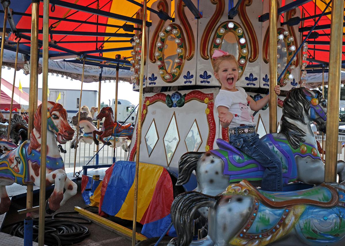 Guadalupe County Fair at the fairgrounds in Seguin Multimedia