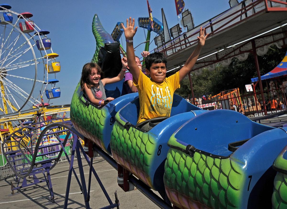 Guadalupe County Fair at the fairgrounds in Seguin Multimedia