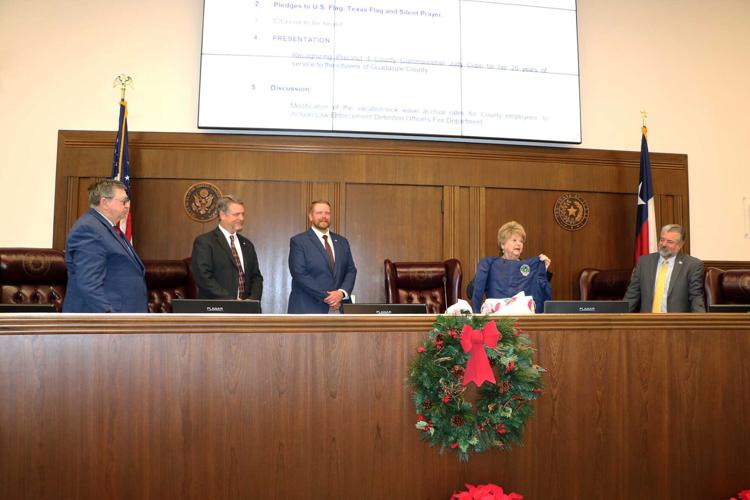 Cope service recognized at last Guadalupe County Commissioner #39 s Court Cope service recognized at last Guadalupe County Commissioner #39 s Court