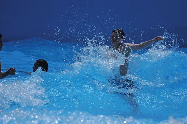 Residents turn out for wave pool opening in Seguin News