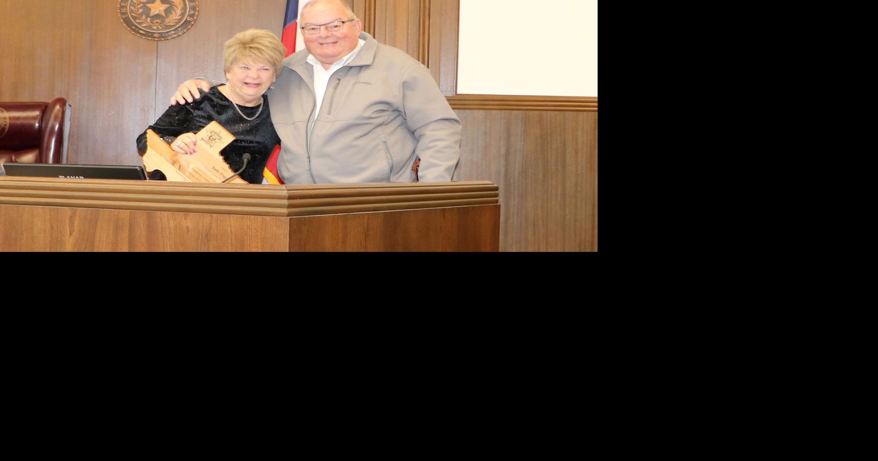 Cope service recognized at last Guadalupe County Commissioner s Court