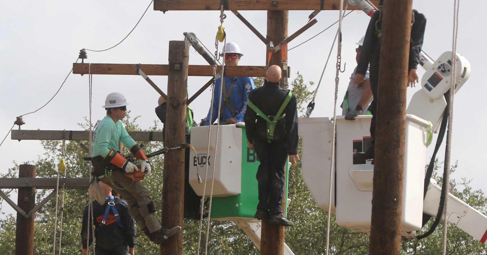 Lineman competition ready to heat up at state rodeo in Seguin - Vimarsana News