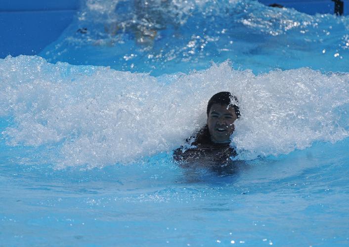 Residents turn out for wave pool opening in Seguin News