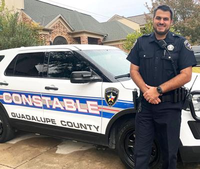 Guadalupe County appoints Jeffery Large Jr to constable position