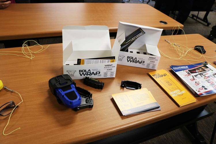Seguin police officers demo wrap technology | News | seguingazette.com