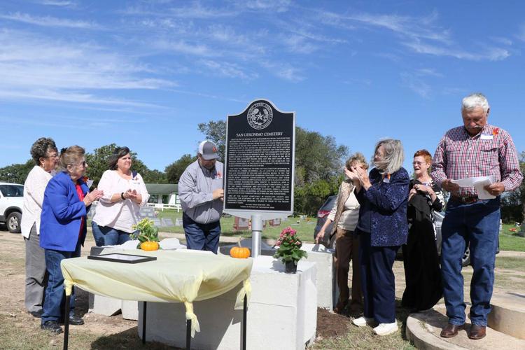 Group unveils cemetery’s state historical designation plaque News