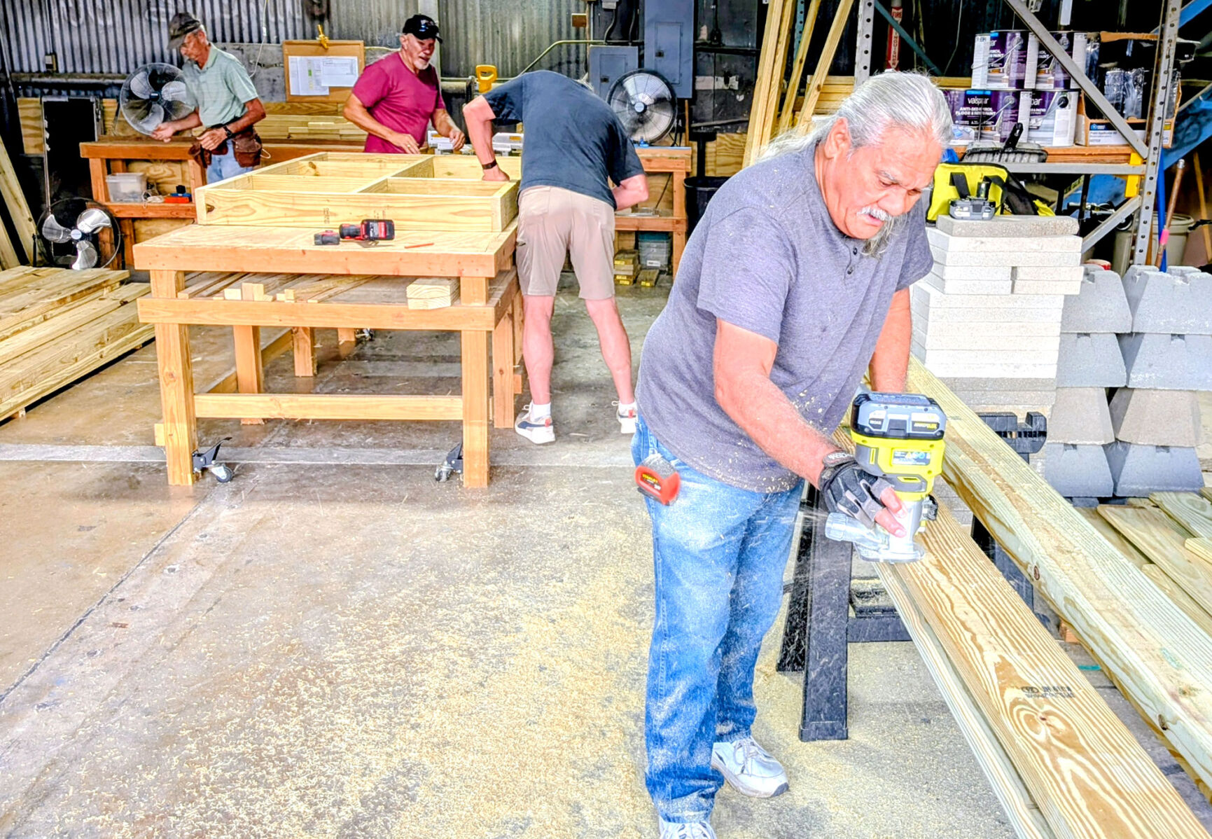 Using Router To Make A Ramp Seguin volunteers help celebrate 40 years of Ramp Project | News ...