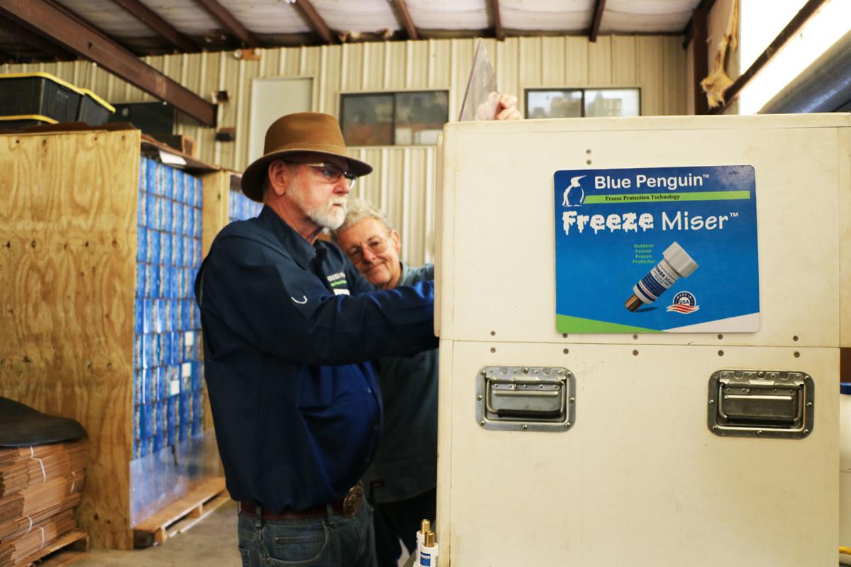 Duo creates device to help beat the freeze News