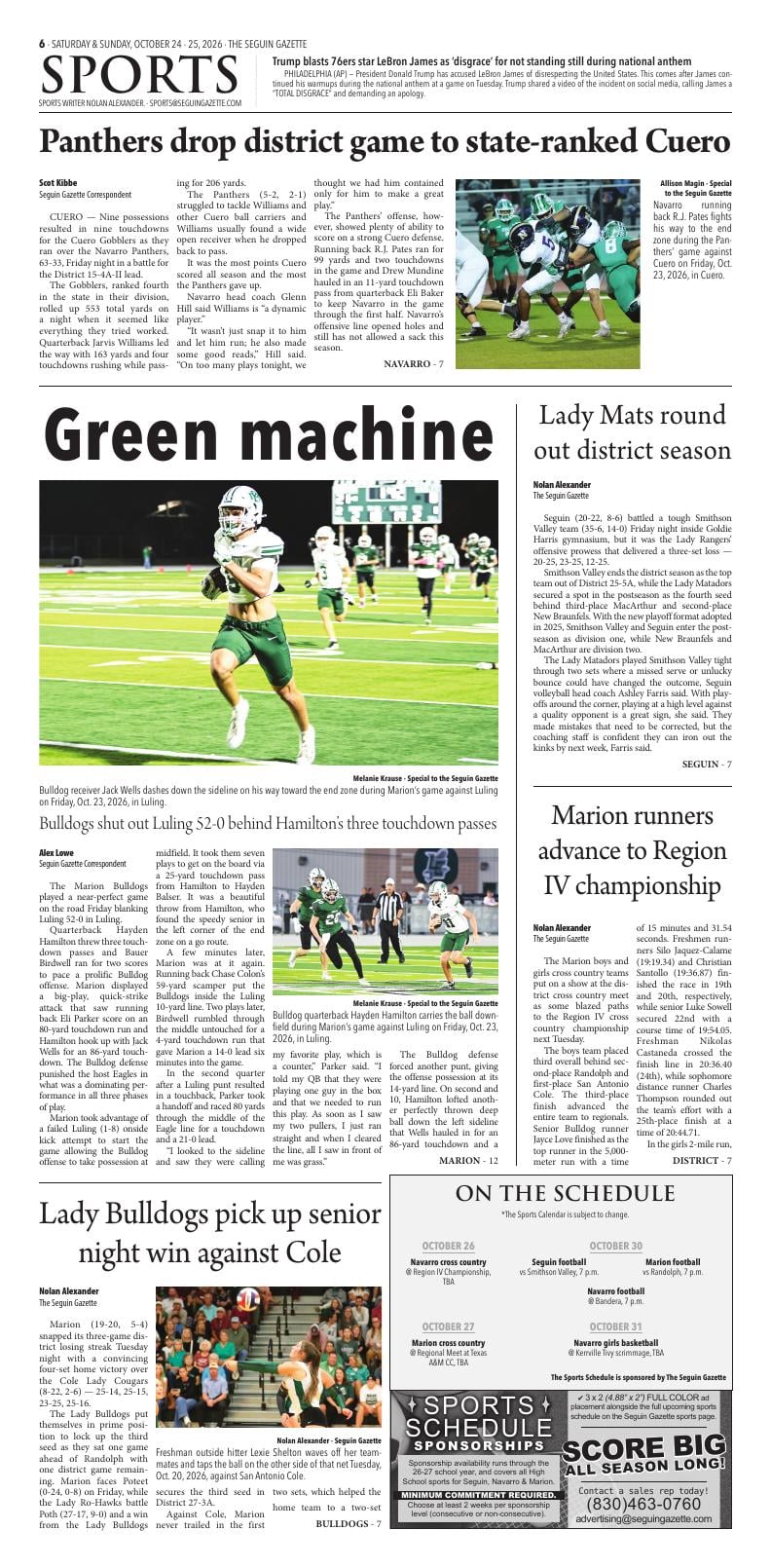 Page A6 | Seguin Gazette | seguingazette.com