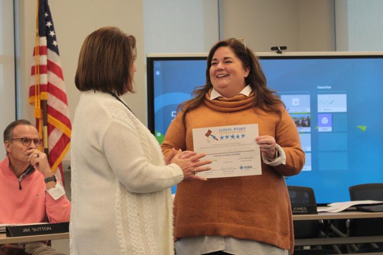 East Bernstadt school board members honored Community