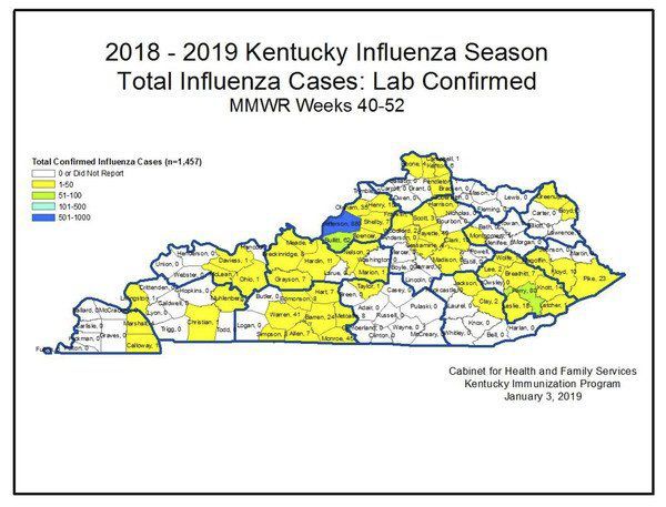 Kentucky Flu Activity Level Raised To Widespread Local News