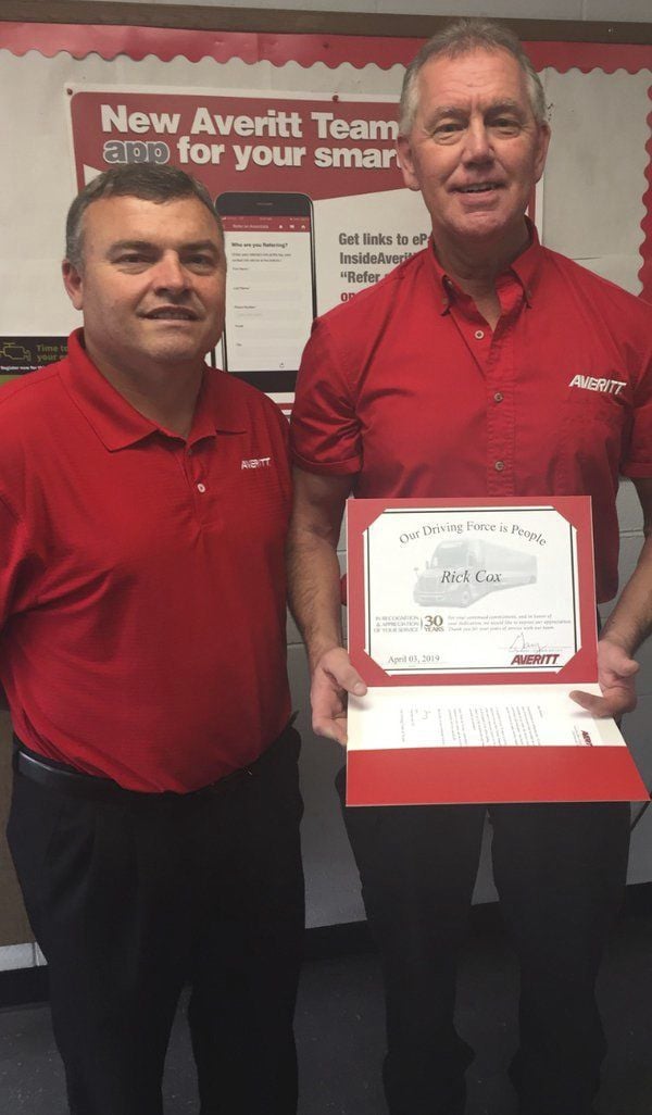 Averitt Honors Corbin-London Area Associate For 30 Years Of Service ...