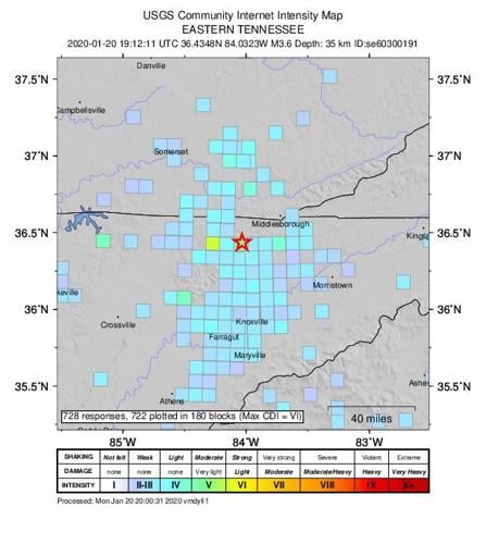 UPDATED: 3.8 magnitude earthquake hits near Kentucky-Tennessee border
