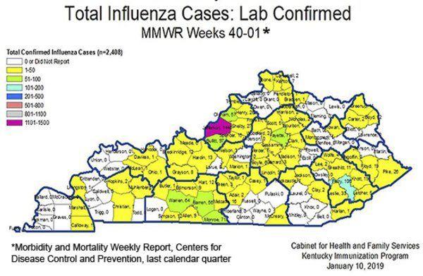 Flu Numbers Jumped 65 Percent In First Week Of Year About Half Of