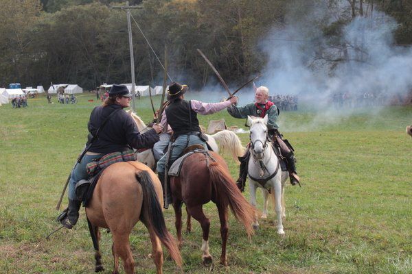 LIVING HISTORY: Battle of Camp Wildcat re-created