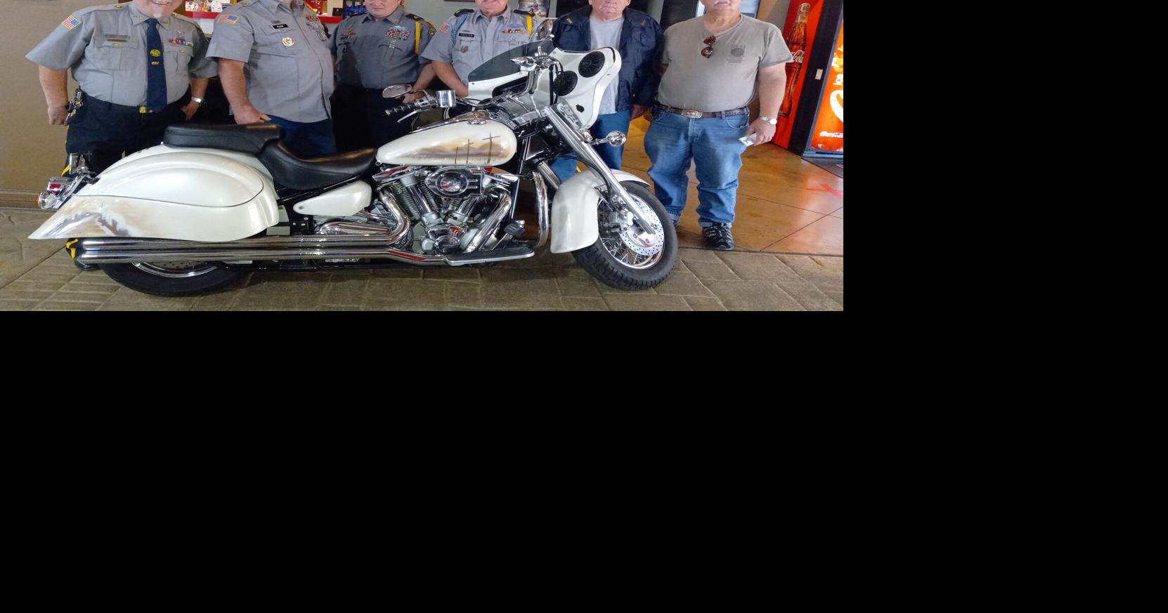DAV raffling custom motorcycle to raise money for local veterans ...