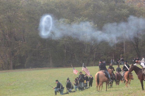 LIVING HISTORY: Battle of Camp Wildcat re-created