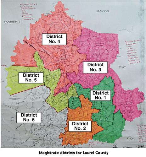 Laurel County Ky Map Packed Magistrate Races Raise Questions About Where, How To Vote | News |  Sentinel-Echo.com