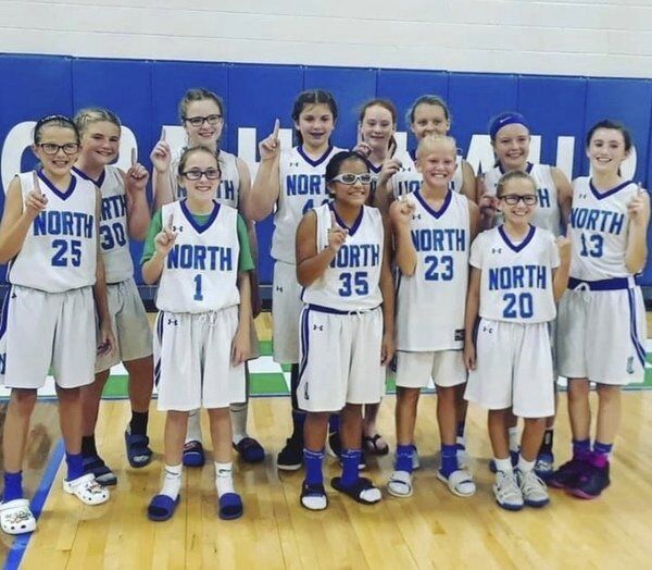 North Laurel Eighth Grade Girls Basketball Players Finish Three Year Middle School Run With Unblemished 65 0 Mark Local Sports Sentinel Echo Com