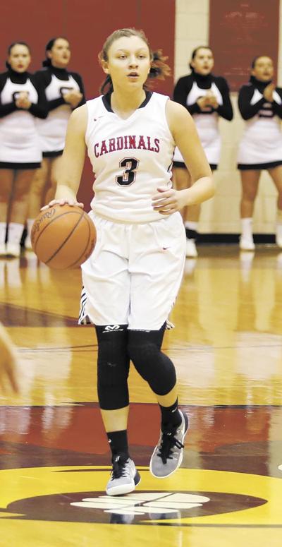 Girls Basketball Lady Cards Suffer First Loss Of The Season