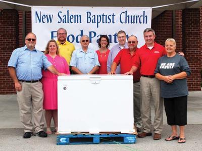 Ag Commissioner Delivers Freezer To New Salem Baptist Church Food