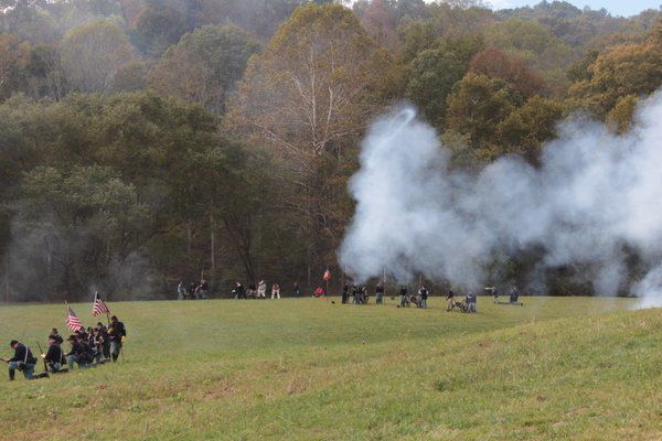 LIVING HISTORY: Battle of Camp Wildcat re-created