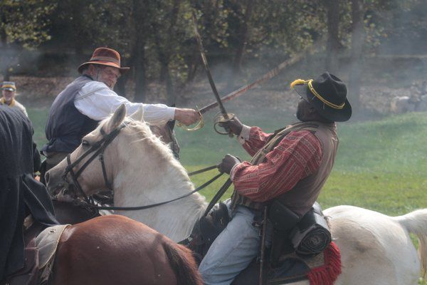 LIVING HISTORY: Battle of Camp Wildcat re-created