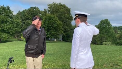 6/26/22: Marine Recruit Salute, 06/26/2022