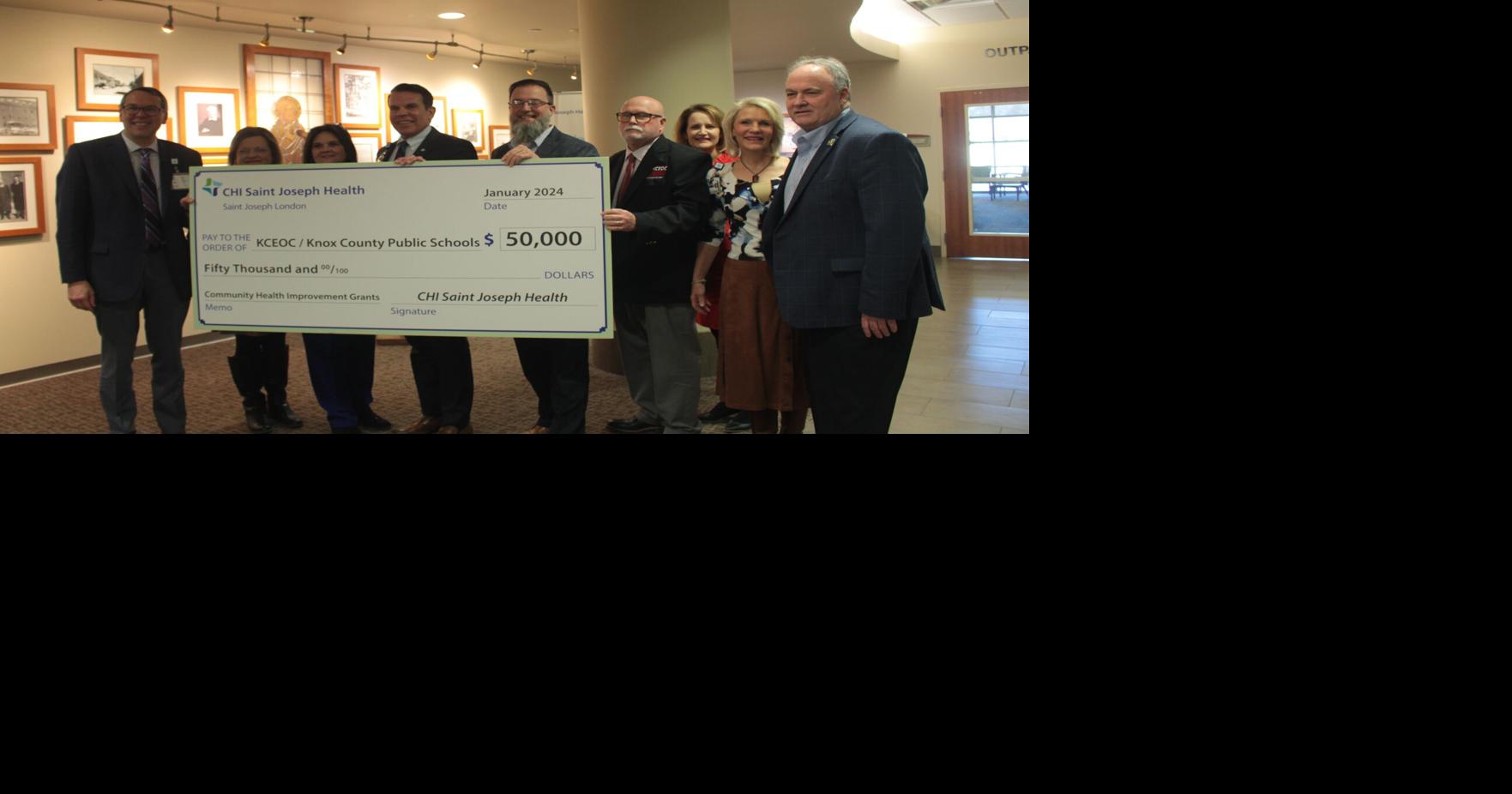 Saint Joseph London awards $50,000 to KCEOC | Community | sentinel-echo.com