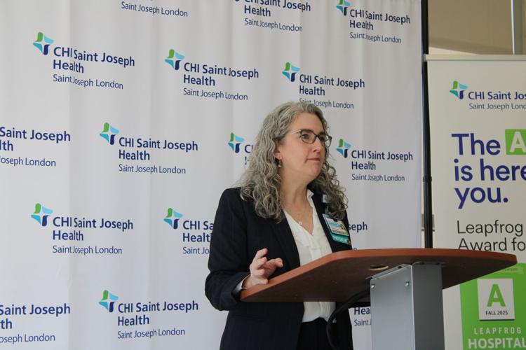Saint Joseph London celebrates neonatal partnership Golisano Children's