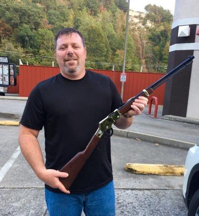 Cumberland man wins gun raffle at Chicken Festival