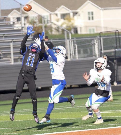 DEFENSIVE PLAY SAVES THE DAY: <span>Messer’s 75-yard interception return for touchdown leads North to a 6-0 win over Royal Springs</span>