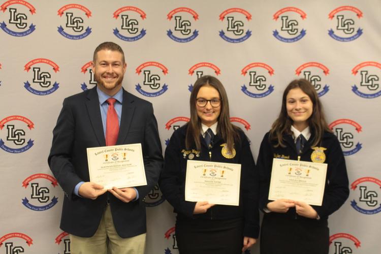 Laurel school board honors NLHS FFA and London Elementary News