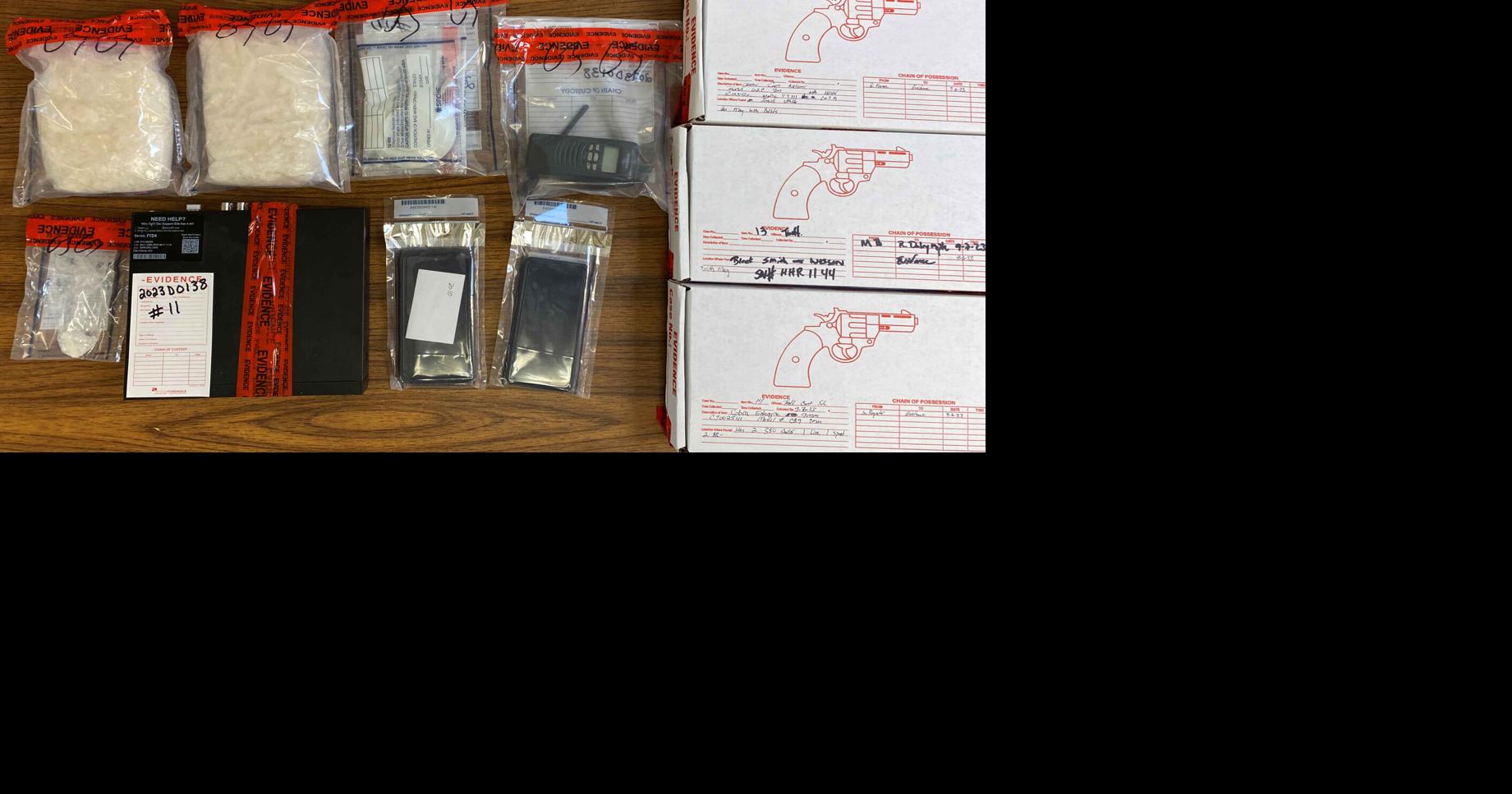 Drug task force seizes 3 pounds of meth, guns | News | sentinel-echo.com